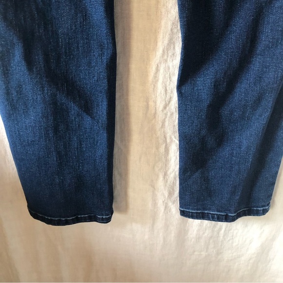 Democracy crop jean medium wash skinny extra stretch ab technology waist size 6 - Picture 7 of 8